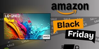 Black Friday Amazon: La Smart TV LG QNED 65” ad un prezzo stellare