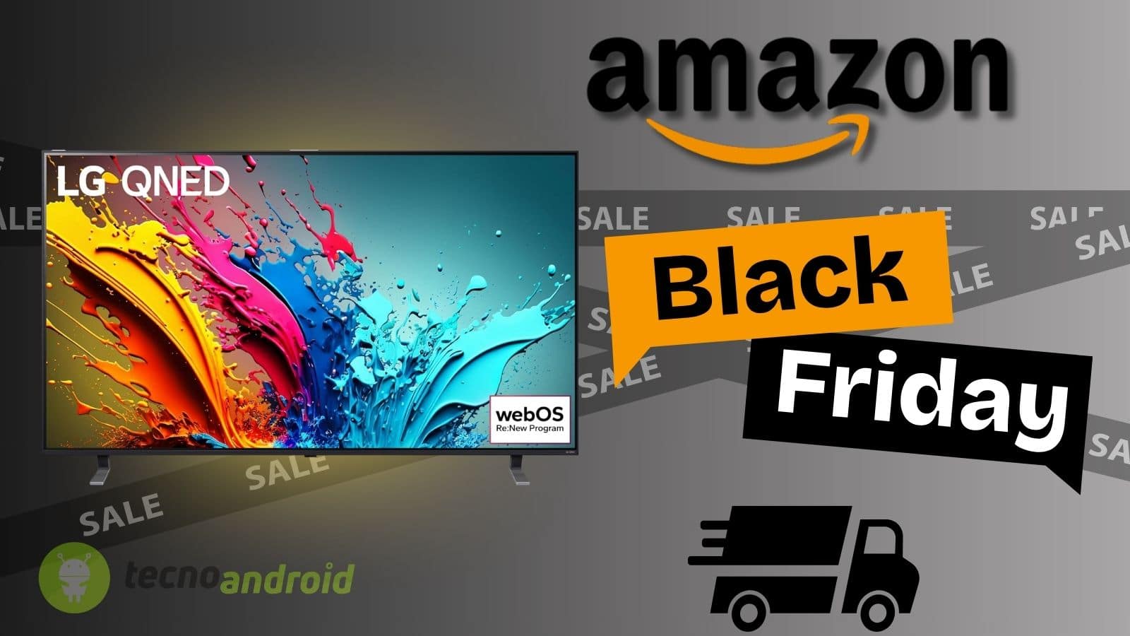 Black Friday Amazon: La Smart TV LG QNED 65” ad un prezzo stellare