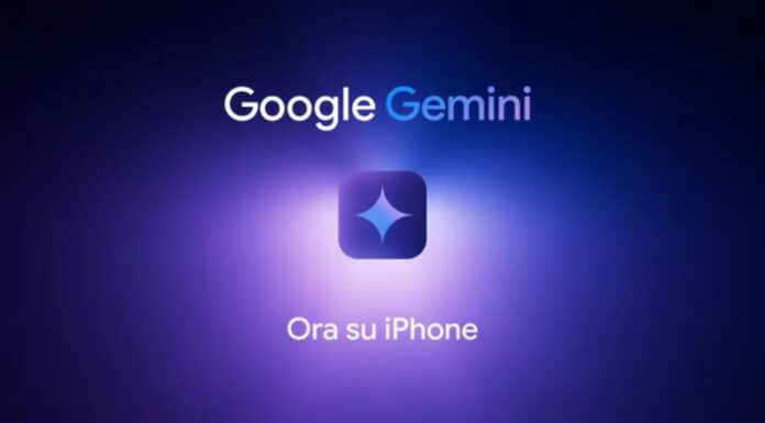 Google lancia l'app di Gemini per iPhone, ora è ufficiale