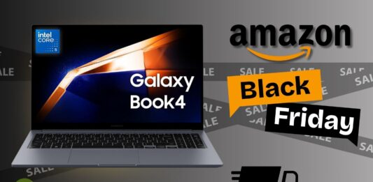 Amazon Black Friday: il Samsung Galaxy Book4 è ad un prezzo stracciato