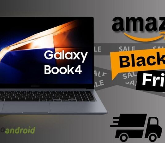 Amazon Black Friday: il Samsung Galaxy Book4 è ad un prezzo stracciato