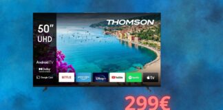 AMAZON è fuori di testa: oggi una smart TV da 50 pollici costa 299 euro