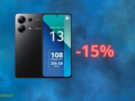 Xiaomi Redmi Note 13 non è mai costato così POCO su Amazon