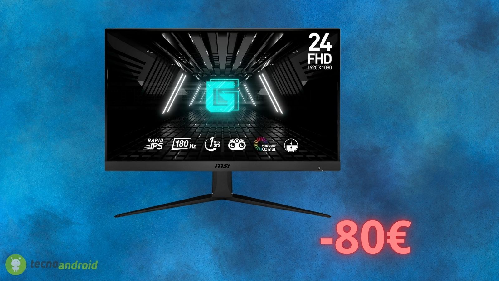 Monitor MSI da gaming a meno di 100 euro su AMAZON: uno sconto pazzesco