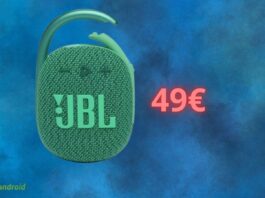 JBL Clip 4: costa meno di 50 euro su Amazon