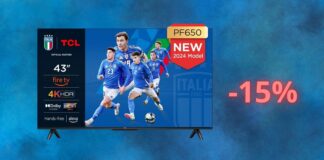 Amazon quasi REGALA una smart TV TCL: il prezzo è BASSISSIMO