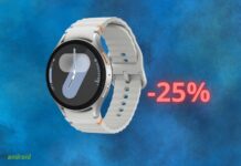 Samsung Galaxy Watch7: sconto PAZZESCO su Amazon, costa il 25% in meno