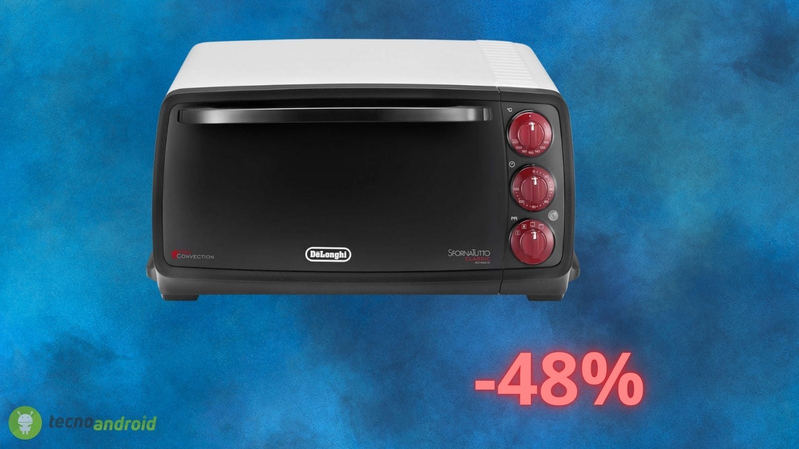 Amazon SCONTA il forno elettrico De'Longhi del 48%: il prezzo è PAZZO