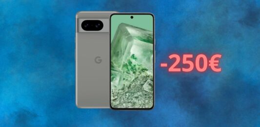 Google Pixel 8: il prezzo AMAZON è PAZZESCO, sconto di 250 euro