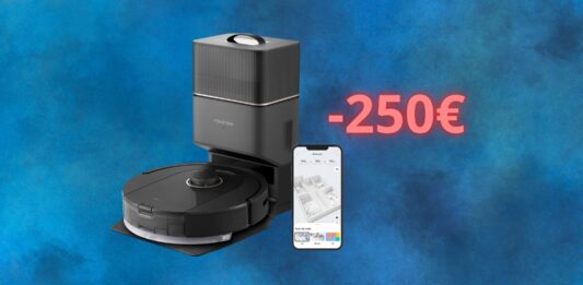 Roborock Q5 Pro+: DOPPIO sconto su Amazon nell'offerta da 250 euro