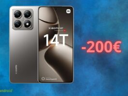 Amazon ABBASSA il prezzo di Xiaomi 14T con sconto di quasi 200 euro