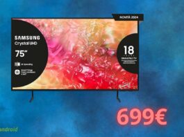 Samsung Smart TV con uno SCONTO PAZZESCO su Amazon