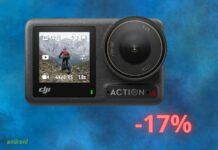 DJI Osmo Action 4: ottima OFFERTA AMAZON valida per poco