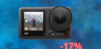 DJI Osmo Action 4: ottima OFFERTA AMAZON valida per poco