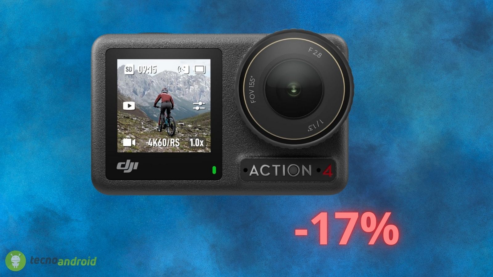 DJI Osmo Action 4: ottima OFFERTA AMAZON valida per poco