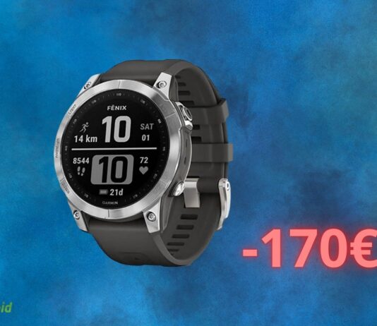 Garmin Fenix 7 costa POCO o NIENTE su Amazon: un PREZZO folle oggi