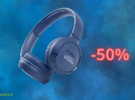 JBL Tune 510BT: offerta al 50% con prezzo RIDICOLO su Amazon