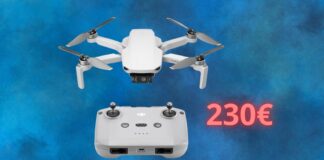 Amazon FOLLE: offerta su DJI Mini 4K, costa poco