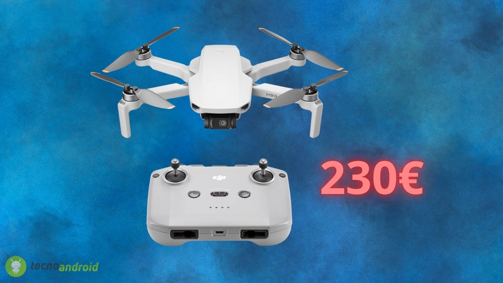 Amazon FOLLE: offerta su DJI Mini 4K, costa poco