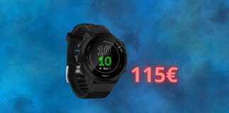 Amazon DIMEZZA il prezzo di Garmin Forerunner 55 per il Black Friday