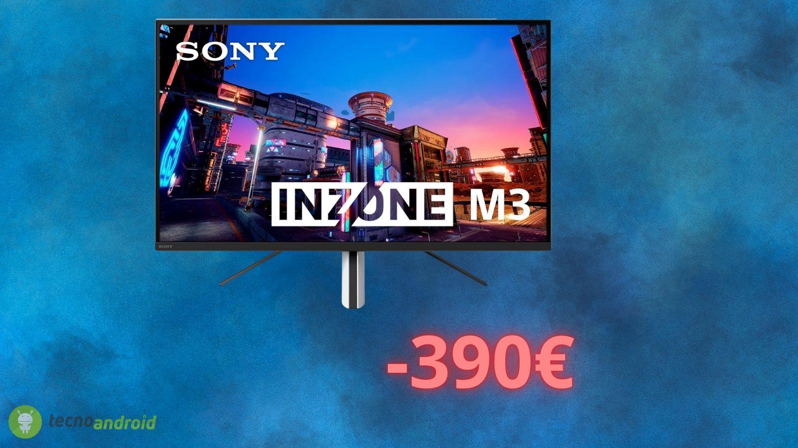 Monitor da gaming SONY Inzone M3 con sconto di 390 euro su Amazon