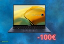 Amazon FOLLE: l'Asus ZenBook 14 OLED è ECONOMICO con il Black Friday