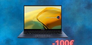 Amazon FOLLE: l'Asus ZenBook 14 OLED è ECONOMICO con il Black Friday