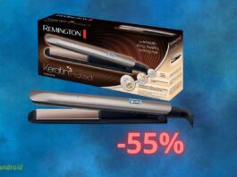 Amazon IMPAZZISCE con la piastra per capelli REMINGTON in super sconto