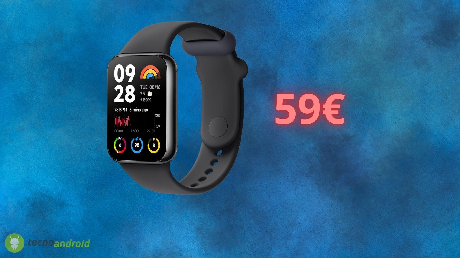 Xiaomi Smart Band 8 Pro in offerta su Amazon: è da acquistare SUBITO