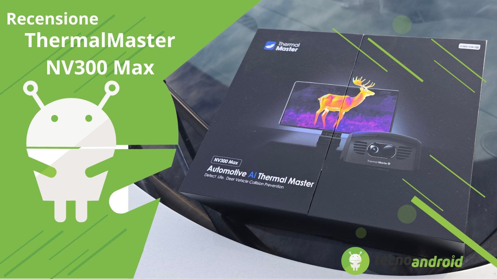 NV300 Max: la dash cam con immagini termiche - Recensione