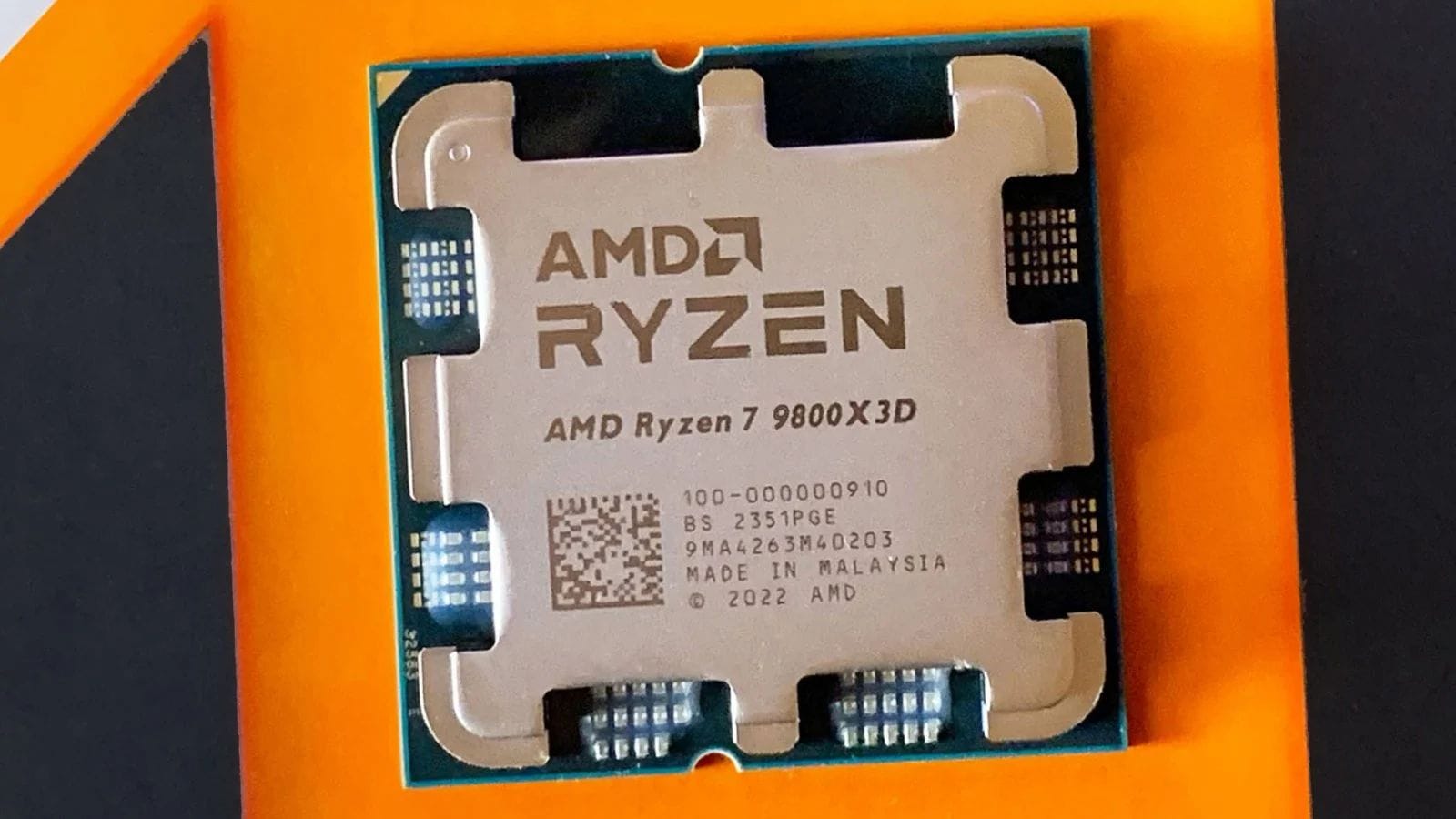 AMD, nuovo Ryzen 7 9800X3D