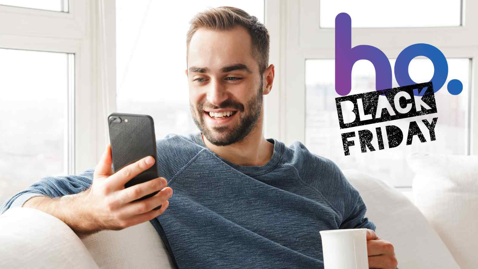 L'operatore Ho. Mobile lancia un'offerta unica per celebrare il Black Friday: minuti ed SMS illimitati e 100GB in 4G a soli 4,99 euro!