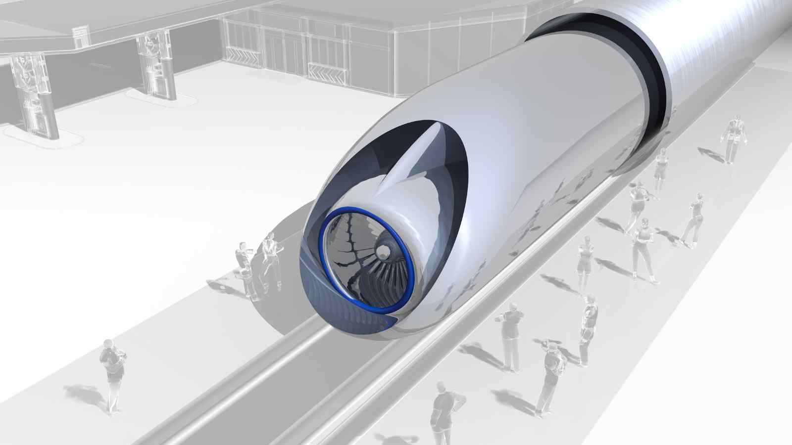 un nuovo record per Hyperloop, che in un test in scala ha effettuato il viaggio più lungo alla velocità di 40,7 km/h, 488 km/h reali.